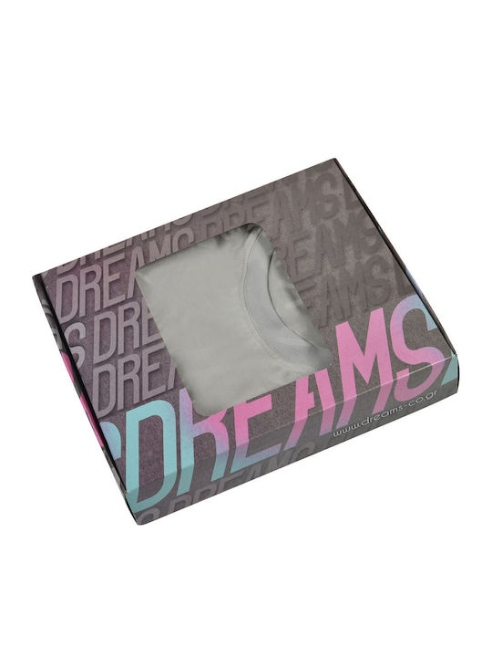 Dreams by Joyce Wavy Trip Summer Men's Pyjamas Grey