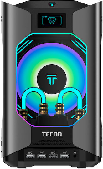 Tecno Mega Mini Gaming G1 Gaming Desktop PC (i9-13900H/32GB /1TB SSD/GeForce RTX 4060/W11 Home)