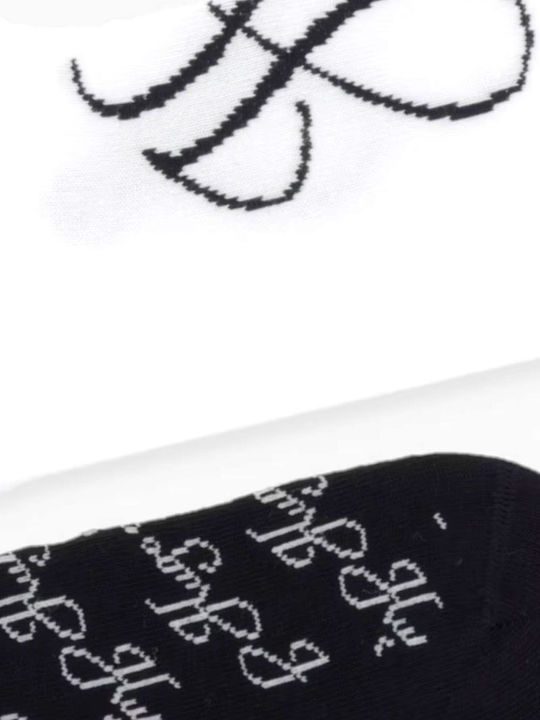 Hugo Women’s White-Black Socks 3Pack