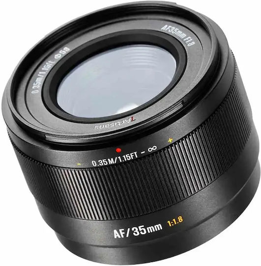 7artisans Crop Kameraobjektiv LITE AF 35mm f/1.8 Festbrennweite für Nikon Z Berg Schwarz