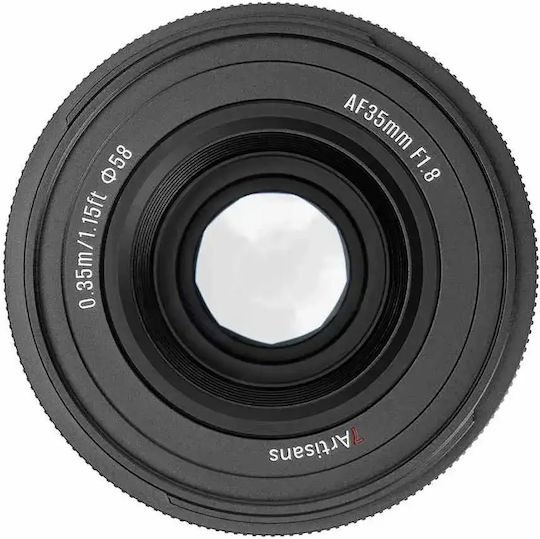7artisans Crop Kameraobjektiv LITE AF 35mm f/1.8 Festbrennweite für Nikon Z Berg Schwarz