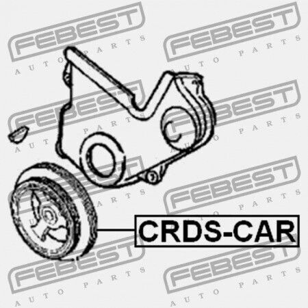 Chrysler Voyager Iv 2001-2007 Crankshaft Pulley 04694268ab