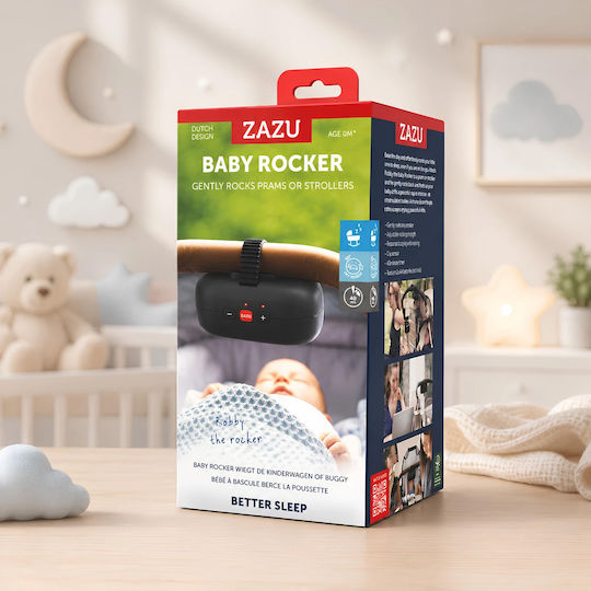 Zazu Robby Rocker V3 Wiederaufladbare Kinderwagenzubehör Vibrationsgerät