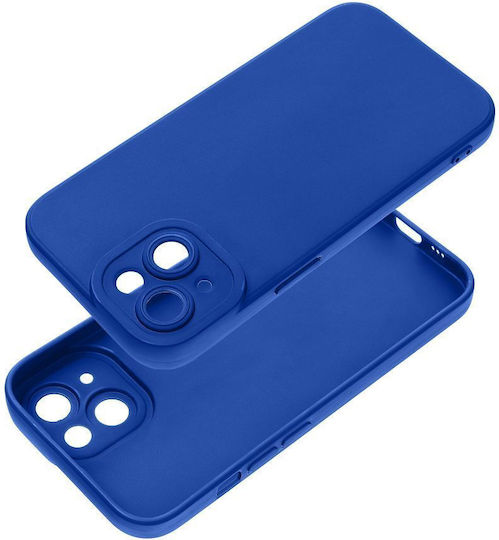 Matt Back Cover Silikon Blau für iPhone 12