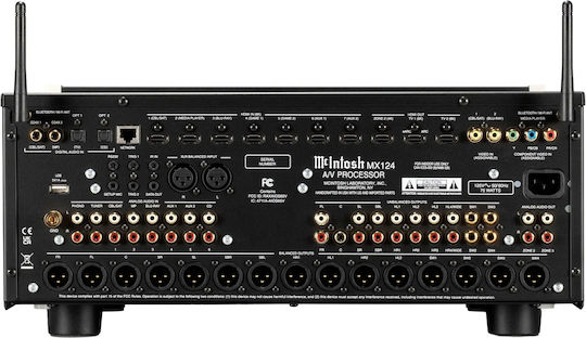 McIntosh Hi-Fi Stereo Preamplifier MX124