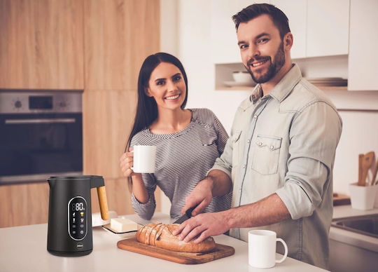 Eldom Βραστήρας 1.7lt 2200W Γκρι