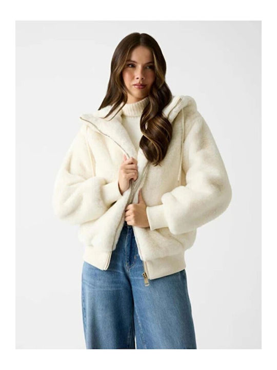 Κοντή Γυναικεία Γούνα Faux Fur