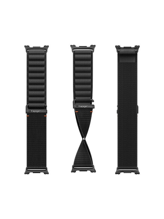 Spigen Fabric Strap Black (Samsung Galaxy Watch 9/8 46mm/44mm/40mm)
