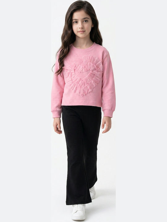 Kinder Trainingsanzüge Mit Bluse Rosa