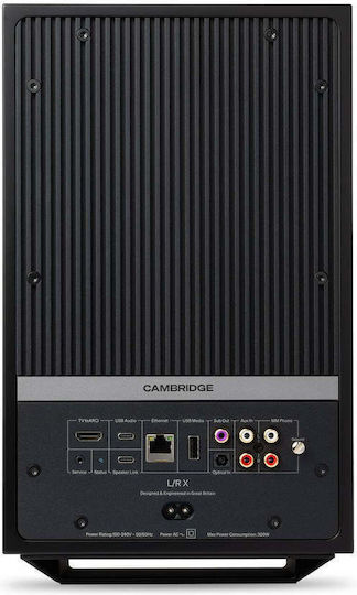L/R X Difuzoare active cu Wi-Fi și Bluetooth 400W (Pereche) Negre