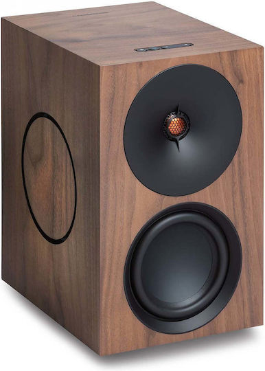 Cambridge Audio L/R X Aktive Lautsprecher mit WLAN & Bluetooth 400W Walnuss