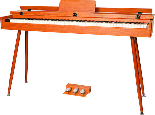 Parker Electric Piano JDP-50 Plus with 88 Weighted Keys and Headphone Connection Brown