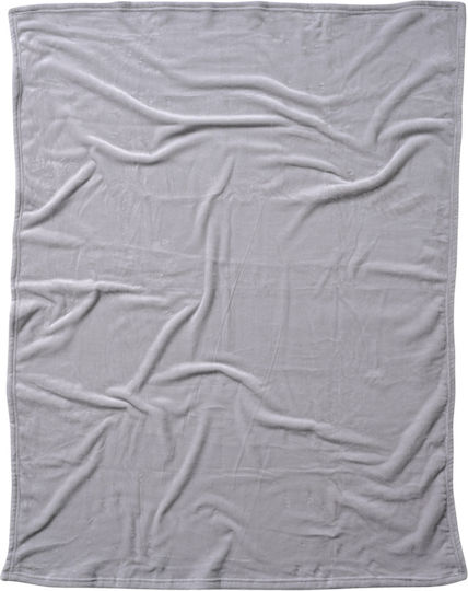 Das Home Decke Kinderbett Samt Gray 110x150cm