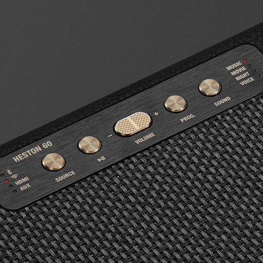 Marshall Heston 60 + + Marshall Heston 200 Саундбар 5.1 Bluetooth, HDMI и Wi-Fi 56W Кремав