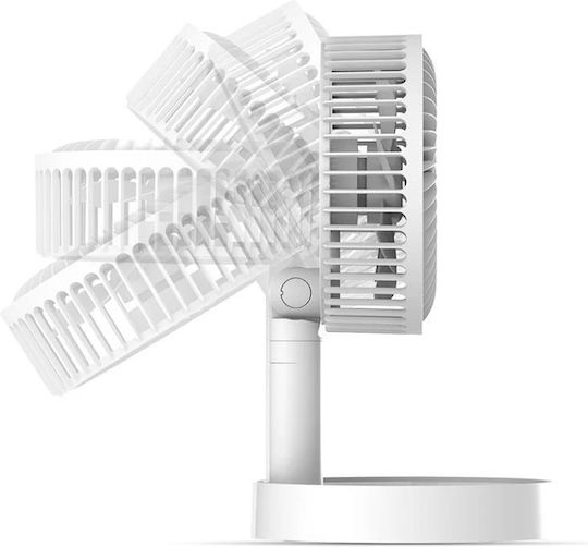 Taurus Air Lite Fold & Go Tischgerät Weißer Ventilator