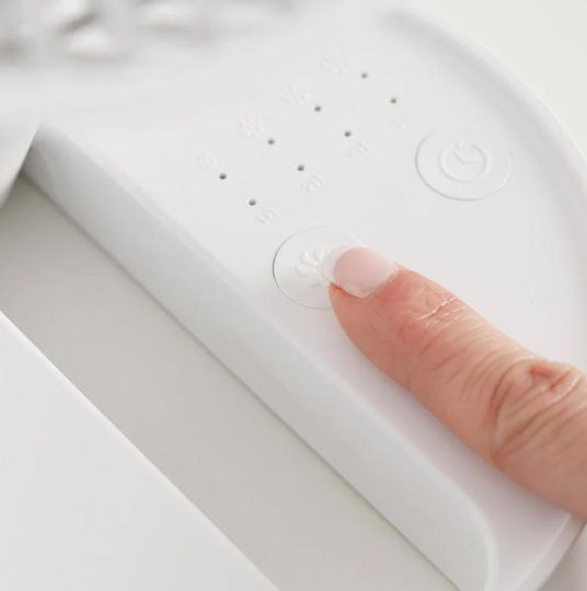 Taurus Air Lite Fold & Go Tischgerät Weißer Ventilator