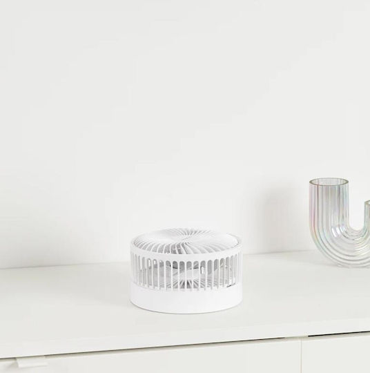 Taurus Air Lite Fold & Go Tischgerät Weißer Ventilator