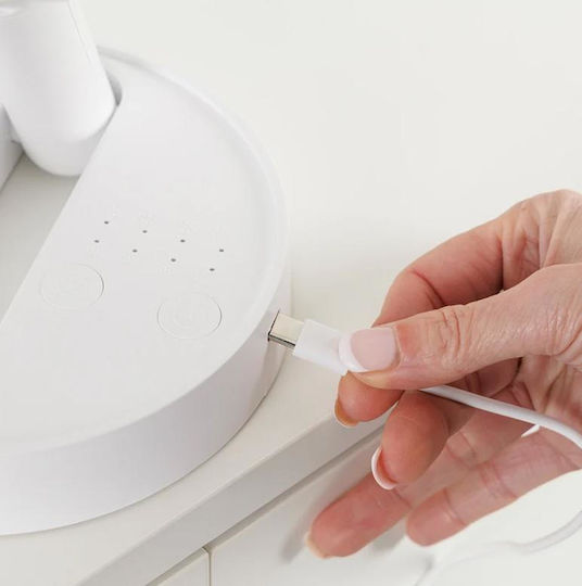Taurus Air Lite Fold & Go Tischgerät Weißer Ventilator