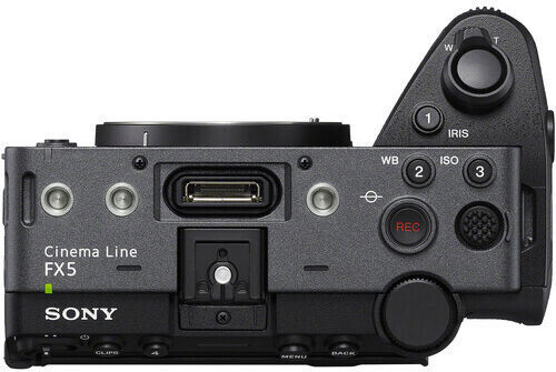 Sony Camcorder FX5 Cinema Line + - Body & XLR Handle Unit @ 120fps CMOS Sensor Memory Card Storage ILMEFX5B.CEC