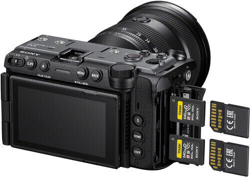 Sony Camcorder FX5 Cinema Line + - Body & XLR Handle Unit @ 120fps CMOS Sensor Memory Card Storage ILMEFX5B.CEC