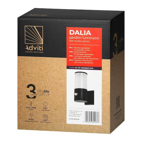 Adviti Lumină de exterior montată pe perete E27 IP54