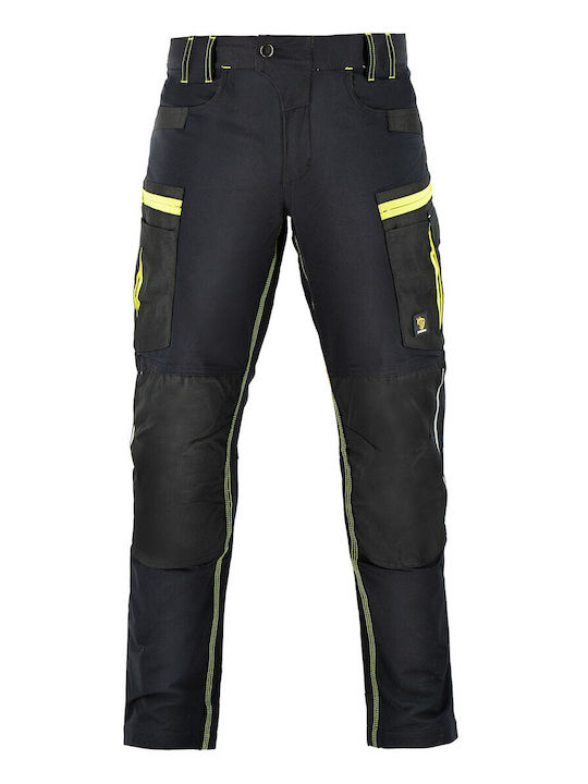 Procera Reflectorizant Pantaloni de Lucru Negru