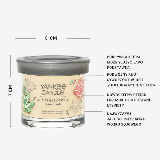 Yankee Candle Soya Kerze Tumbler in Gefäß Gelbe 122gr