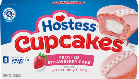Hostess Cupcakes Strawberry 360gr