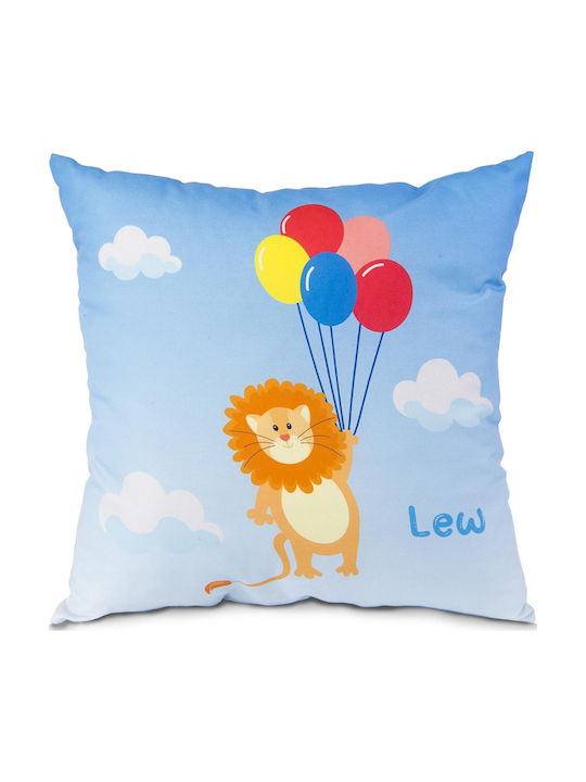 Darymex Rundes Kinder Wurfkissen Blau 40cm