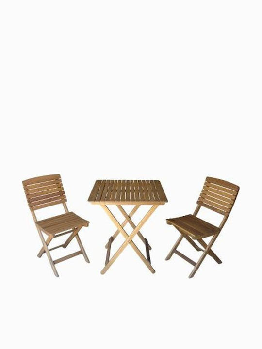 Fieldmann Garten- und Outdoor-Möbelsets Typsatz Speisesaal 3 Stück Braun