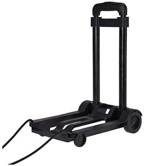 FX Tools Transport Trolley Foldable for Weight Load up to 30kg Black