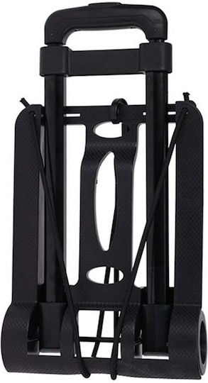 FX Tools Transport Trolley Foldable for Weight Load up to 30kg Black