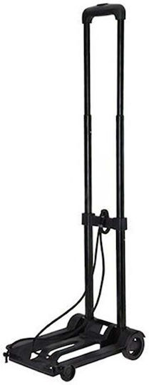 FX Tools Transport Trolley Foldable for Weight Load up to 30kg Black