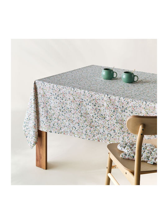 Kentia Cotton Tablecloth Fiorita Multi 140x180cm