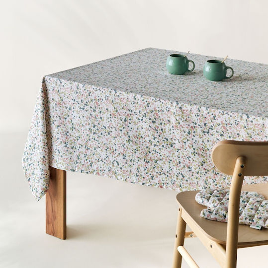 Kentia Τραπεζομάντηλο Βαμβακερό Fiorita Multi 140x180εκ.