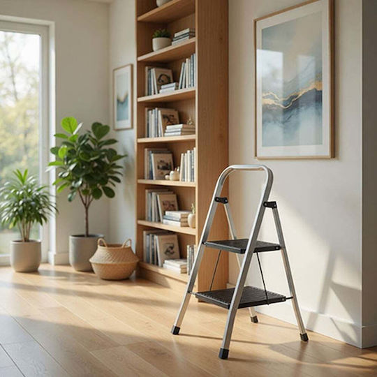 Step Ladder iron 2 Stair 83cm