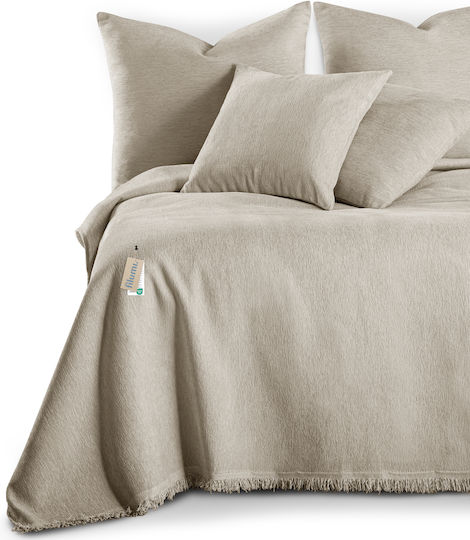 Filumi Semi-Double Coverlet Beige 180x280cm Filumi Semi-Double Coverlet Beige 180x280cm