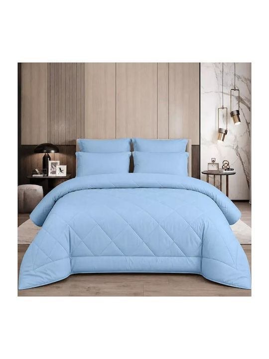 Astron Italy Übergröße Steppdecke 220x240cm Blau 350 GSM