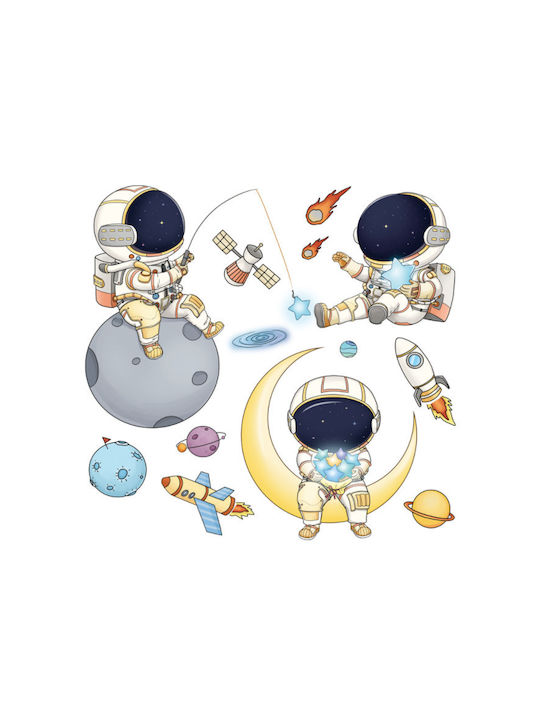 Kinder Wandsticker Wand Astronauten