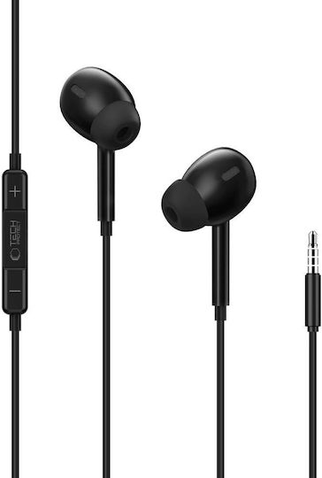 Tech-Protect UltraBoost Core G3 In-ear Handsfree Ακουστικά με Βύσμα 3.5mm Μαύρο