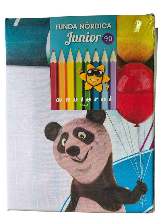 Manterol Casa Jfn Junior Set Cearceaf Pentru Copii Multicolor 90x200cm