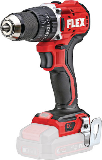 Flex Box 1 Set Impact Drill Driver & Hammer 18V with 2 Batteries 5Ah and Case