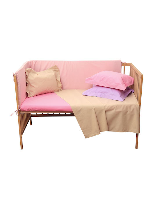 Anna Riska Prestige Fată De Pernă Pentru Bebeluși Din 100% Bumbac Bej 30x40cm