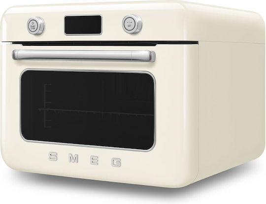 Smeg Комби Електрически Фурна За Готвене Без Горелки С Въздух Бежова