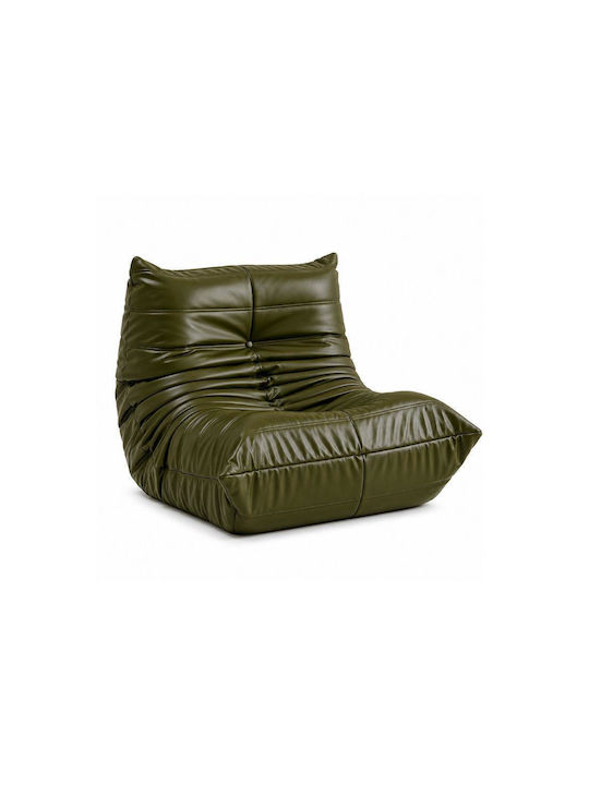 Fotoliu Puf Togo Kaki 97x85x70cm