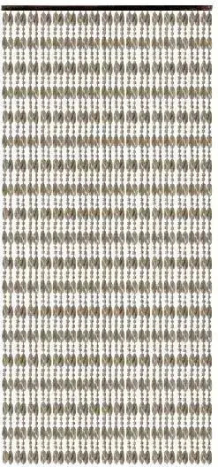 Chios Hellas Door Curtain Transparent 120x220cm E-KO104