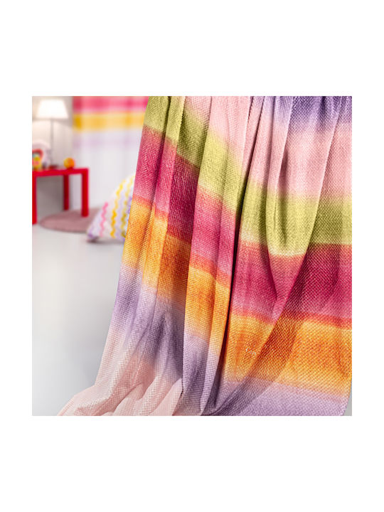 Guy Laroche Fleece Blanket Ultra Soft Pink 220x160cm