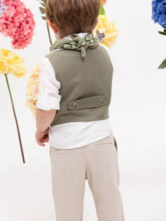 Bambolino Baptism Suit for Boy Stratos Multicolour