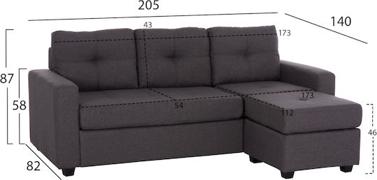 HomeMarkt Σετ Σαλονιού 3τμχ HM11139
