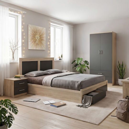HomeMarkt Φοιτητικό Υπνοδωμάτιο 4τμχ HM11319
